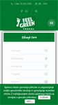 Mobile Screenshot of feelgreen.si