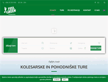 Tablet Screenshot of feelgreen.si